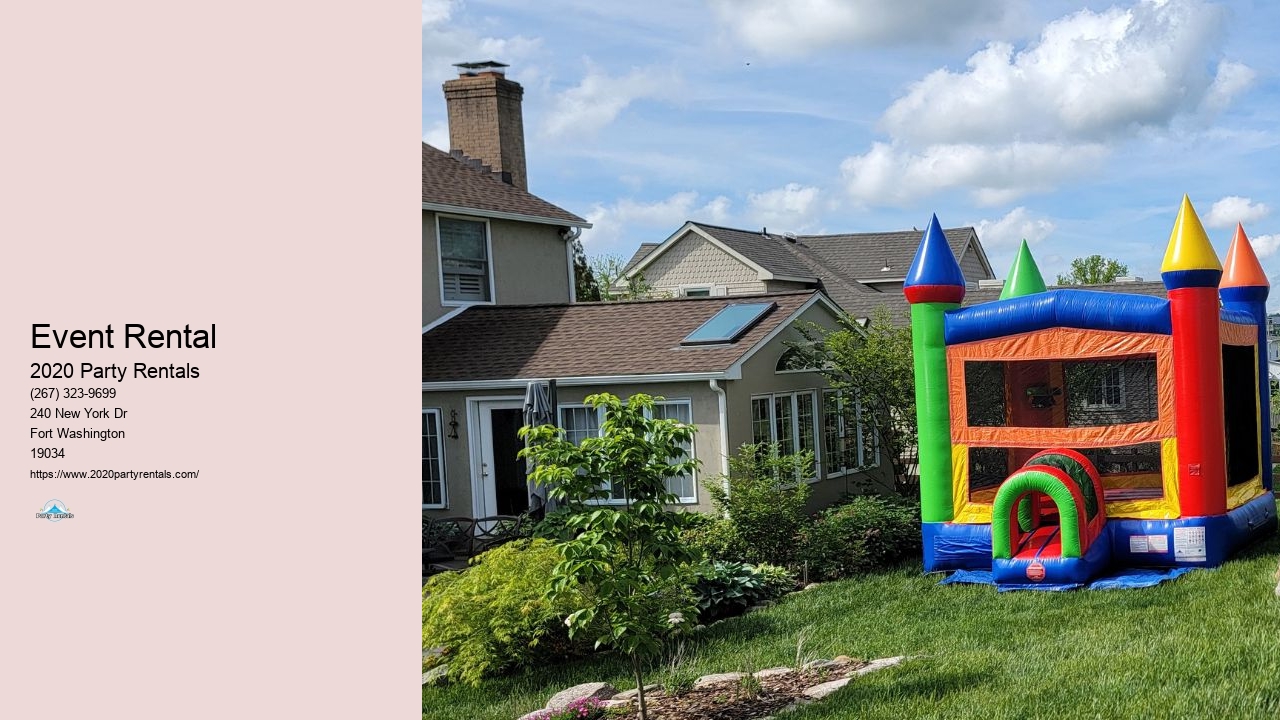 2020 Party Rentals Bounce House Party Rentals