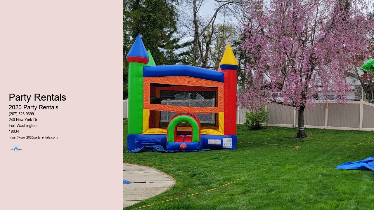 2020 Party Rentals Bounce House Party Rentals