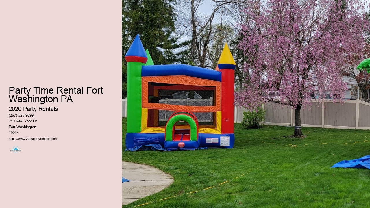 Inflatable Party House Rental