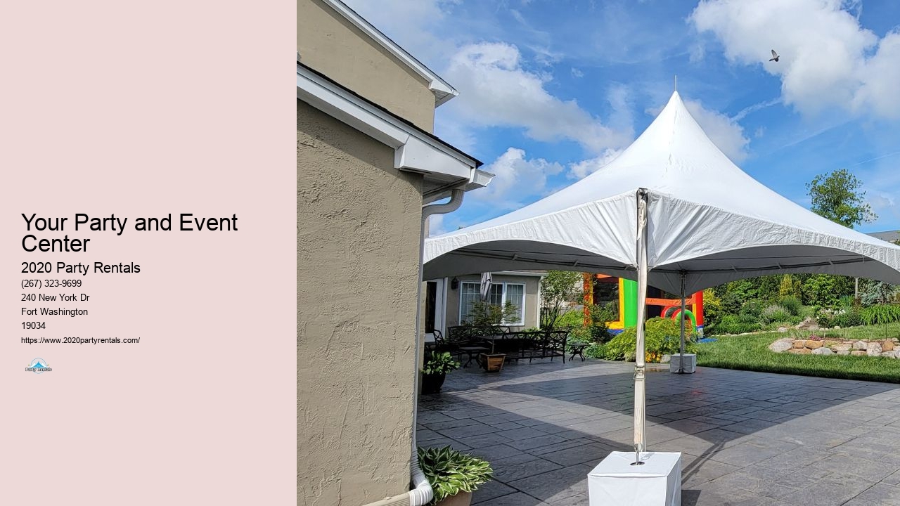 2020 Party Rentals Event Reviews